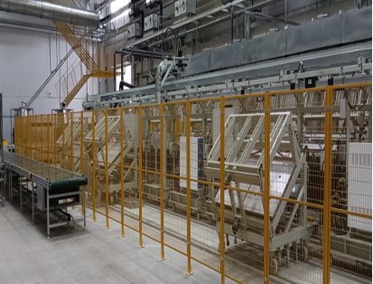 42工位汽車座椅環形發泡生產線項目